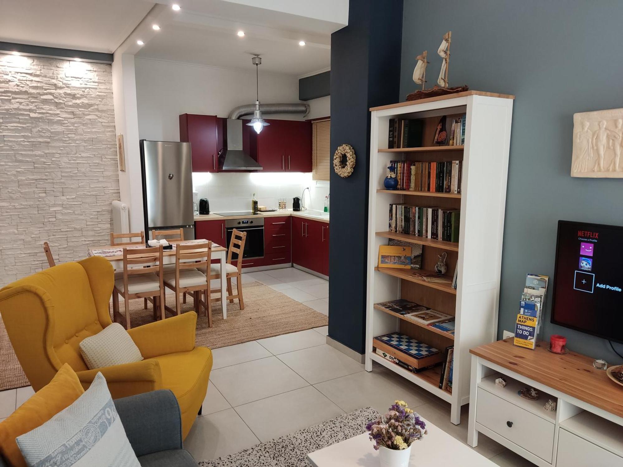 Central & Comfortable, 70M² Apt In Neos Kosmos 雅典 外观 照片
